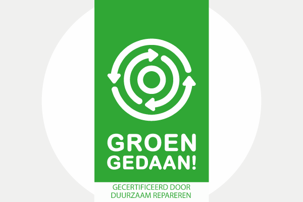 klimaatneutraal schadeherstel groen gedaan logo