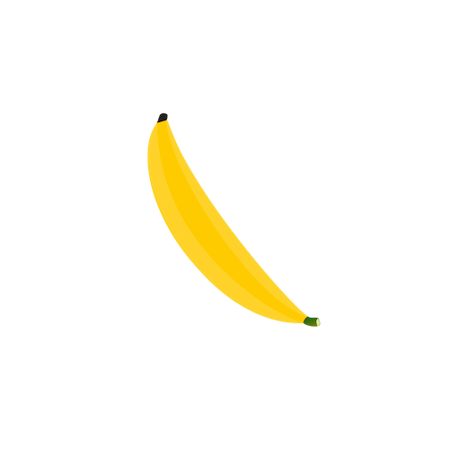 banaan illustratie