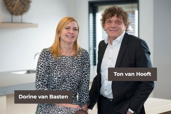 Ton van Hooft en Dorine van Basten