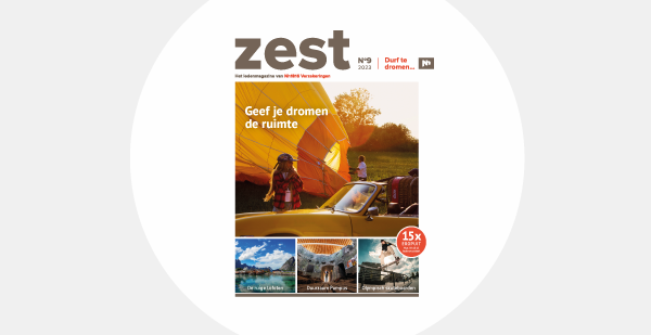 Cover van de laatste editie Zest Magazine