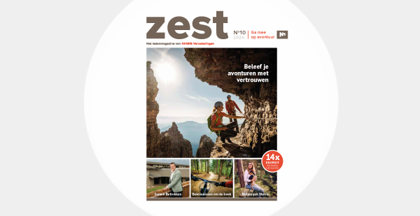 Cover van de laatste editie Zest Magazine