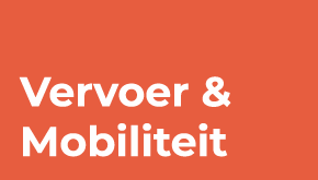 Oranje vlak met categorie vervoer en mobiliteit
