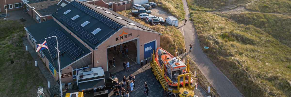 boothuis van het KNRM in Wijk aan Zee