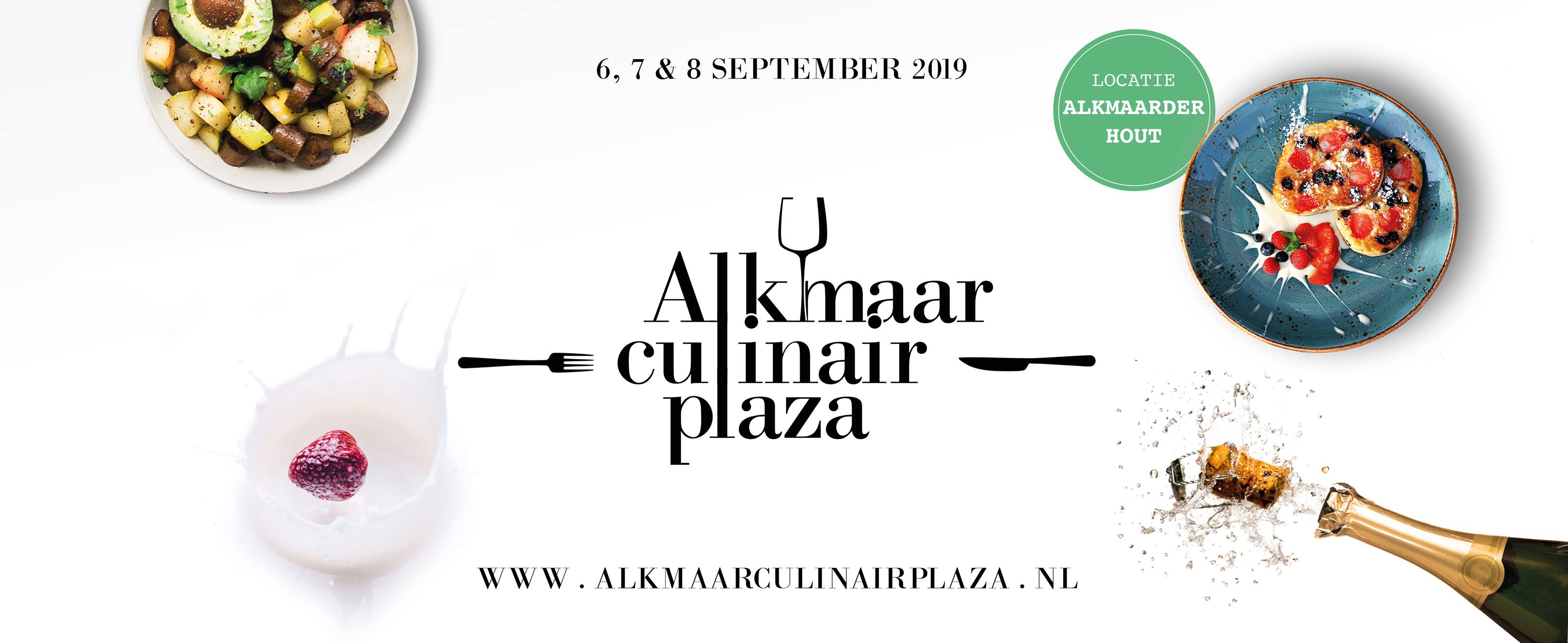 banner van Alkmaar Culinair Plaza