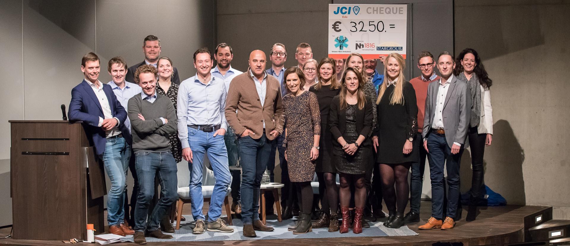 JCI Ede College Tour met John van den Heuvel